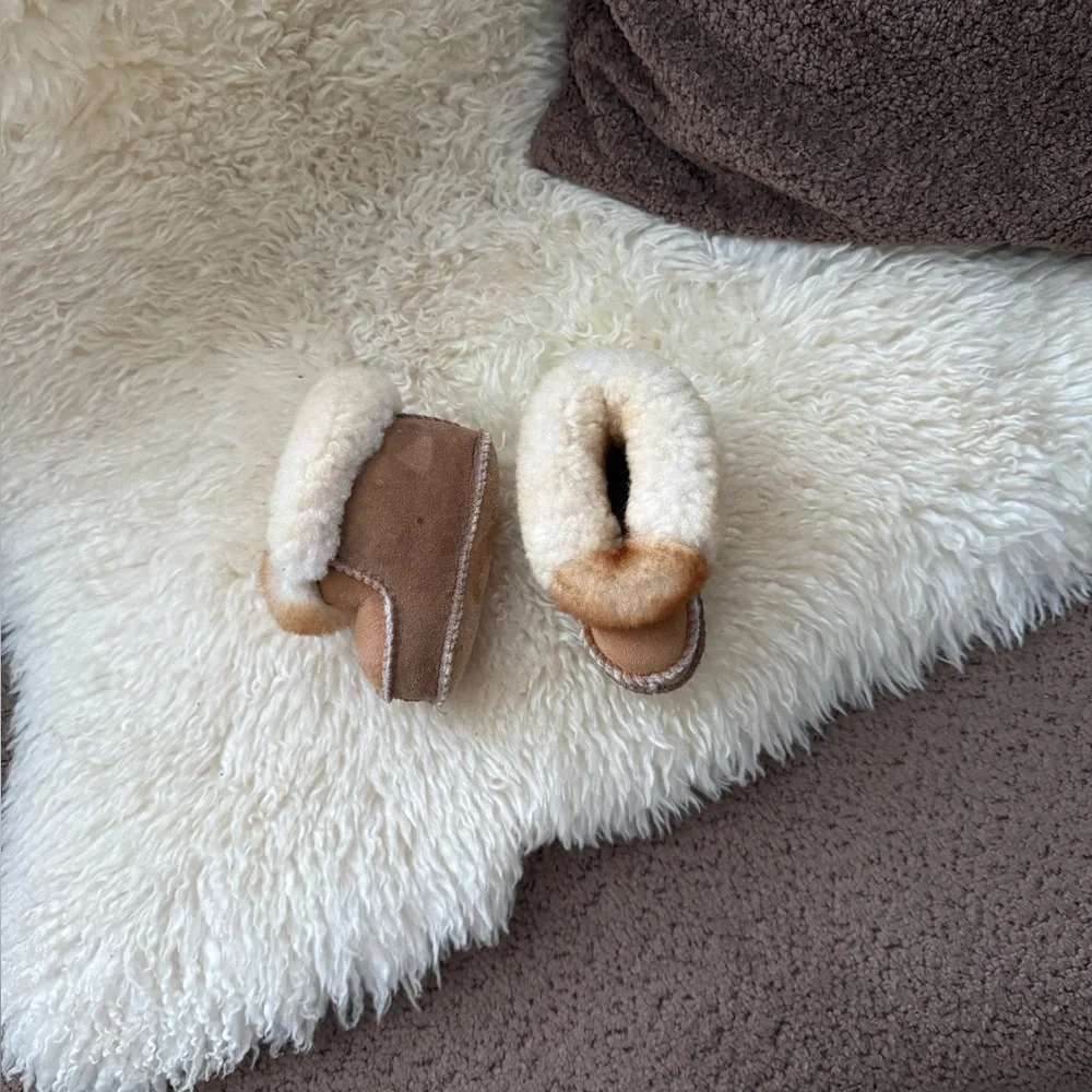 Baby Shearling Moccasins
